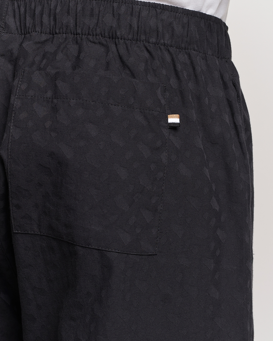 Herr | Pyjamas & Morgonrockar | BOSS BLACK | Premium Monogram Pyjama Set Black