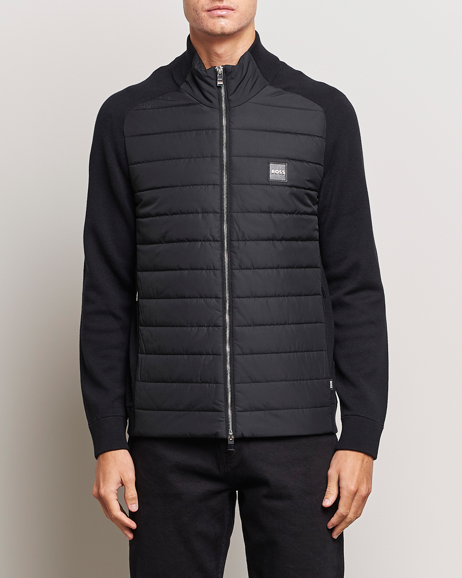 Herr |  | BOSS BLACK | Medesimo Hybrid Full Zip Black