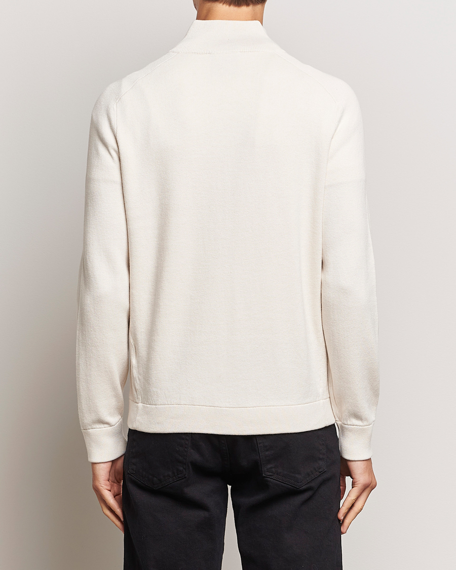 Herr | Tröjor | BOSS BLACK | Medesimo Hybrid Full Zip Open White