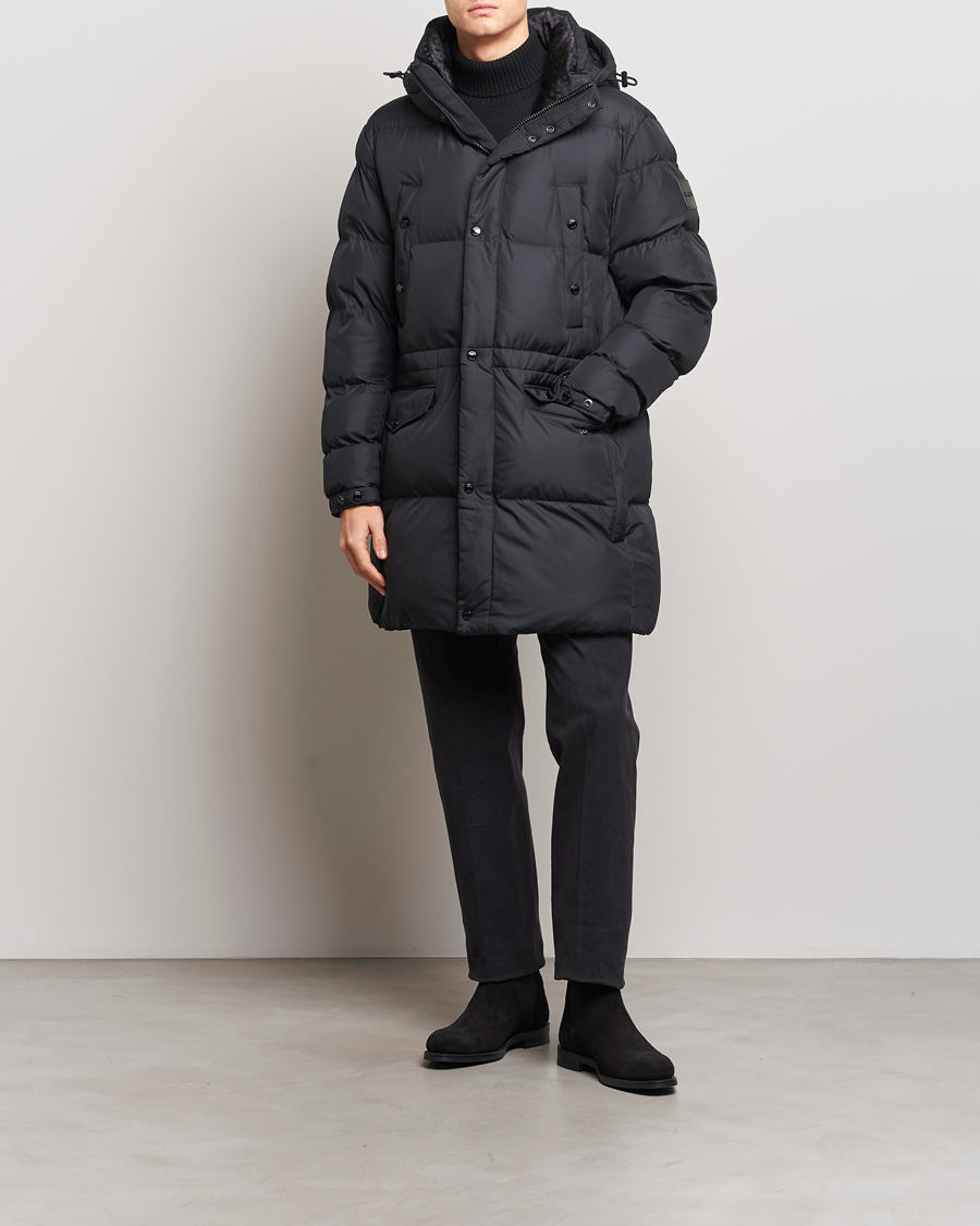 Herr | Jackor | BOSS BLACK | Condolo Puffer Parka Black