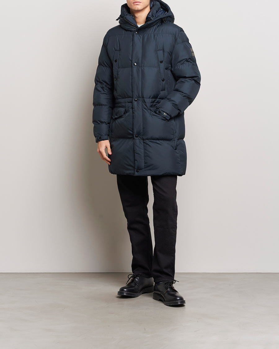 Herr | Jackor | BOSS BLACK | Condolo Puffer Parka Dark Blue