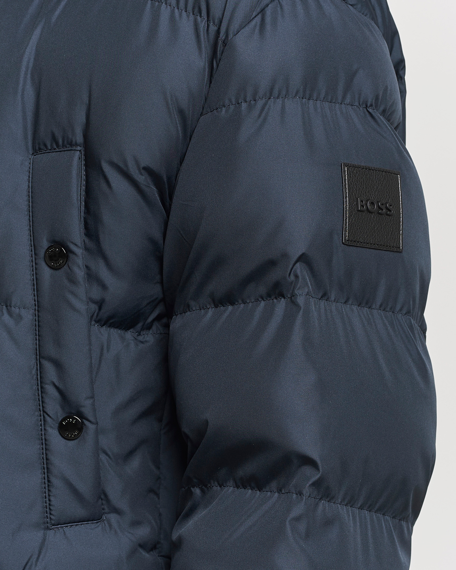 Herr | Jackor | BOSS BLACK | Condolo Puffer Parka Dark Blue