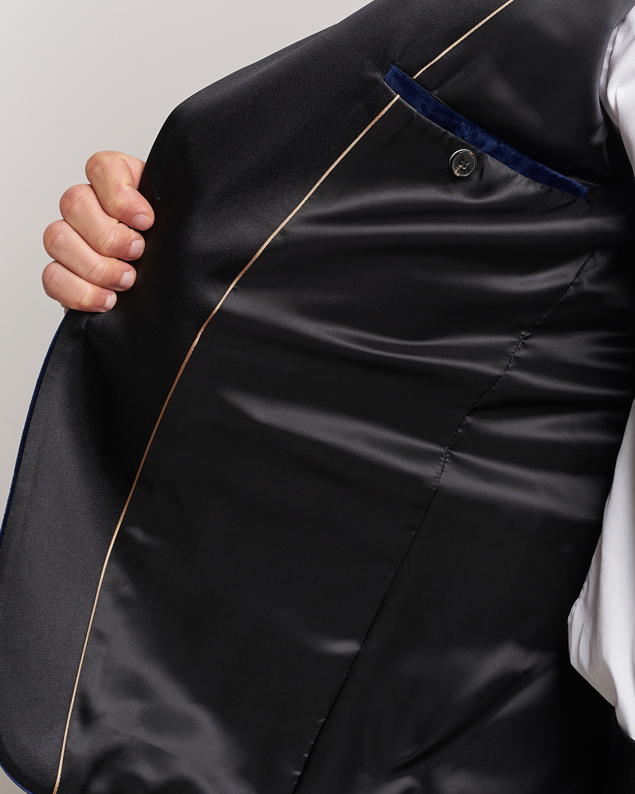 Herr | Kavajer | BOSS BLACK | Hutson Velvet Tuxedo Blazer Dark Blue