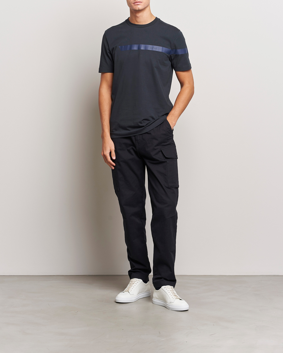 Herr | T-Shirts | BOSS GREEN | Logo Crew Neck T-Shirt Dark Blue