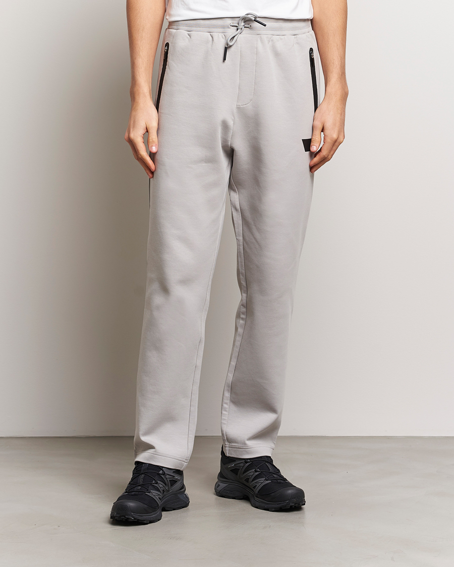 Herr | Byxor | BOSS GREEN | Hadim Sweatpants Open Grey