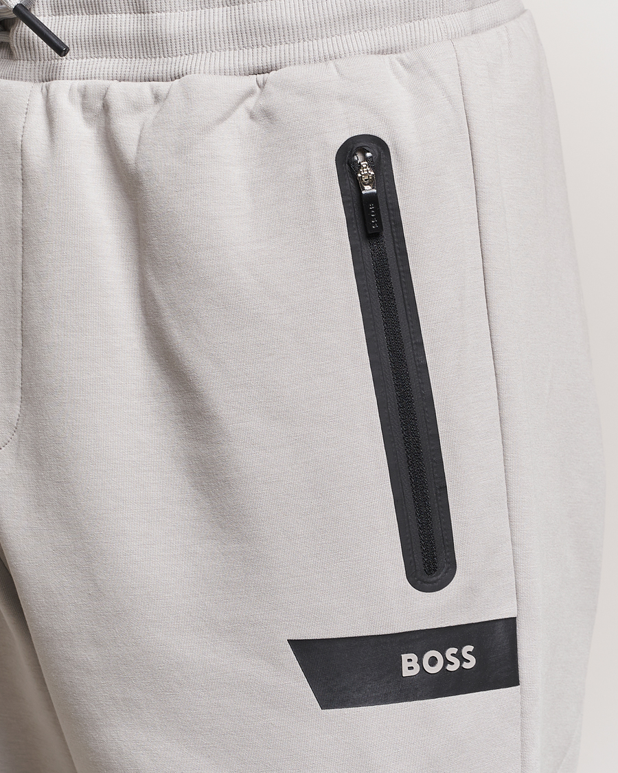 Herr | Byxor | BOSS GREEN | Hadim Sweatpants Open Grey