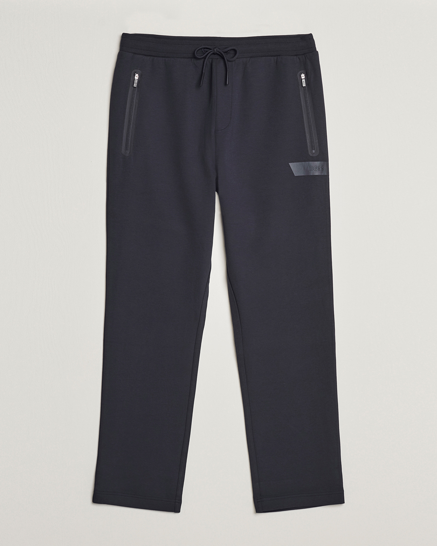 Herr | Byxor | BOSS GREEN | Hadim Sweatpants Dark Blue
