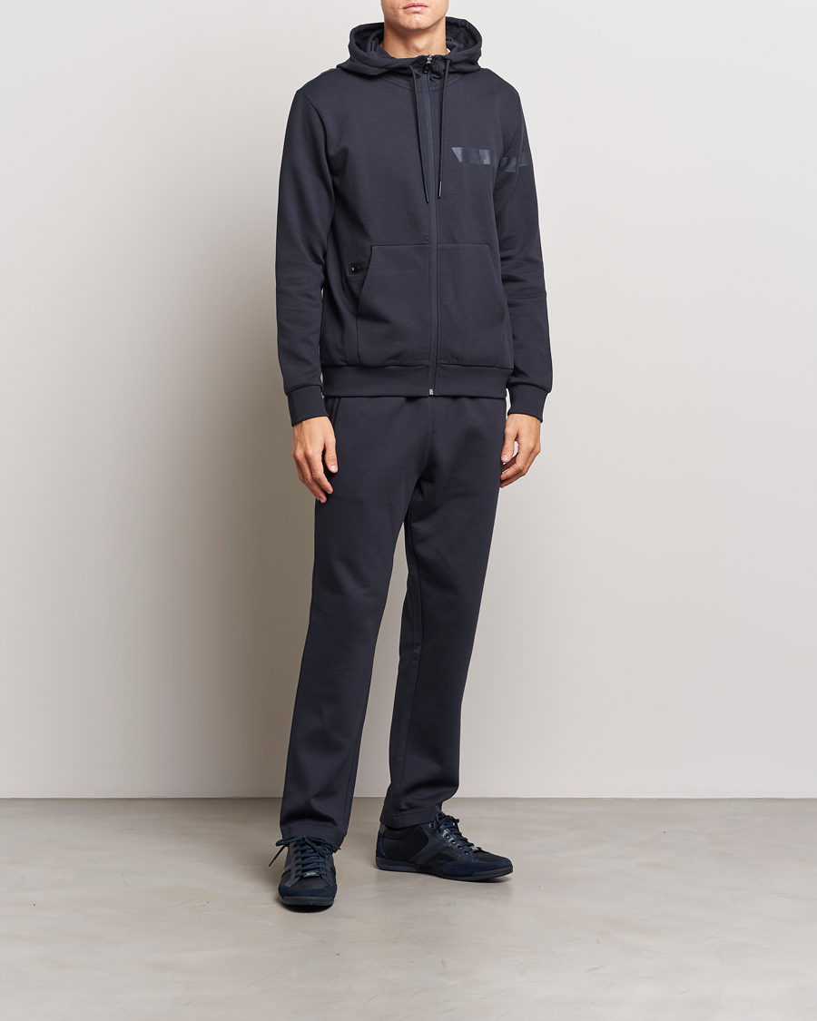 Herr | Byxor | BOSS GREEN | Hadim Sweatpants Dark Blue