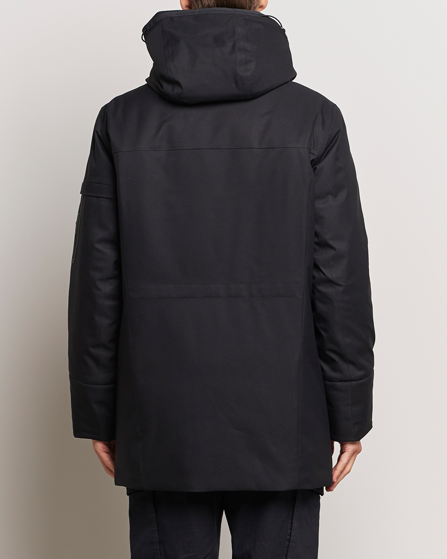 Herr | Jackor | BOSS GREEN | Terry Parka Black
