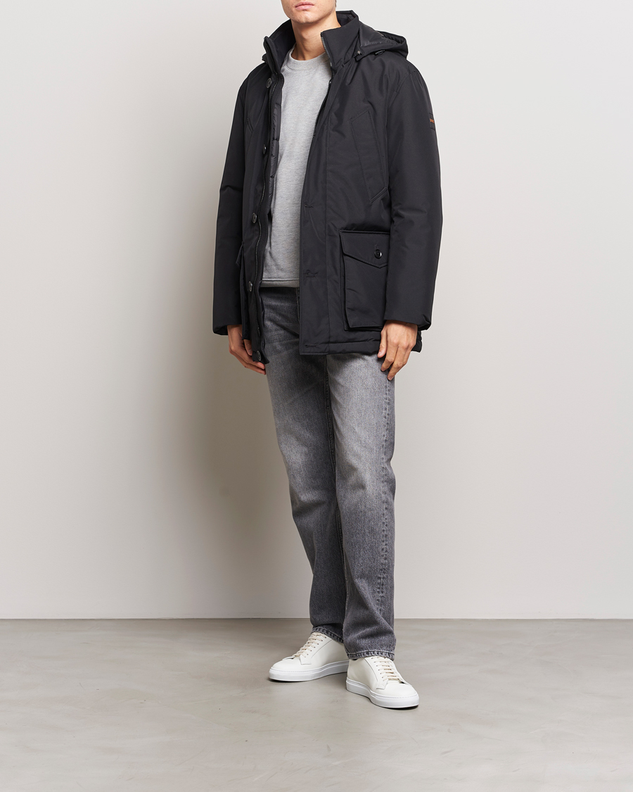 Herr | Jackor | BOSS ORANGE | Osiass Parka Black