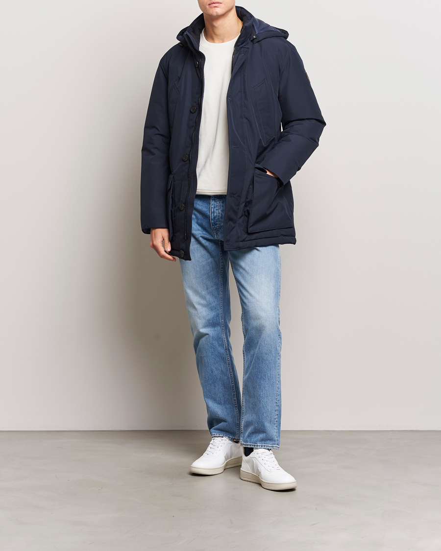 Herr | Jackor | BOSS ORANGE | Osiass Parka Dark Blue