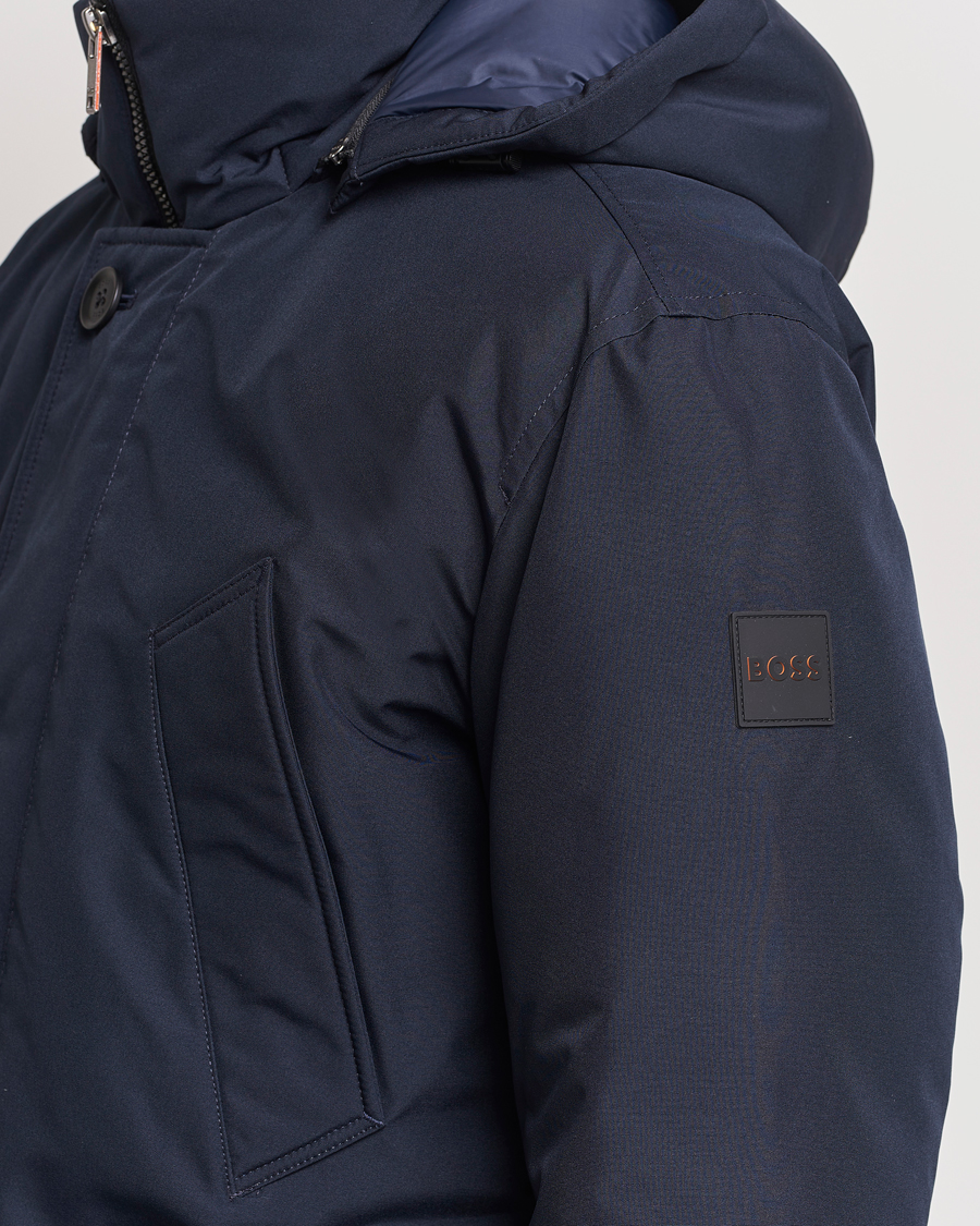 Herr | Jackor | BOSS ORANGE | Osiass Parka Dark Blue