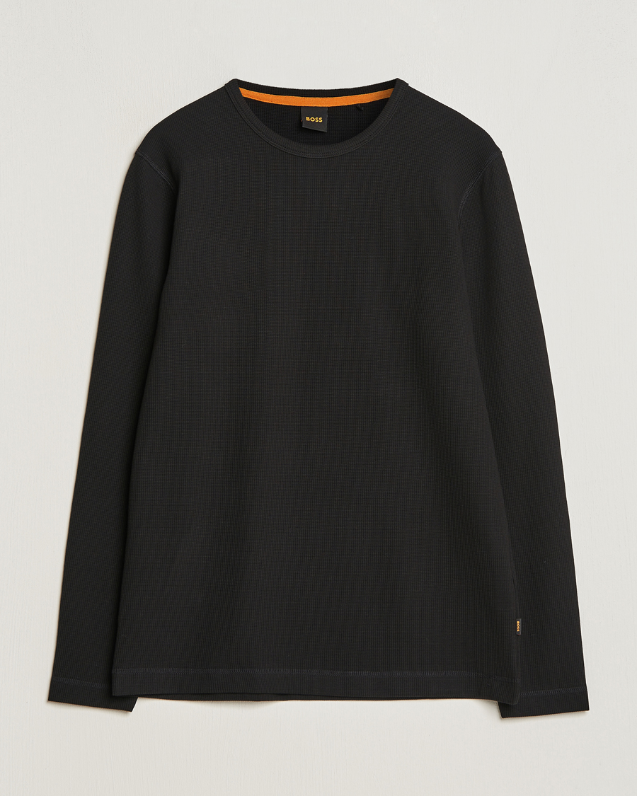 Herr | Tröjor | BOSS ORANGE | Tempesto Sweater Black