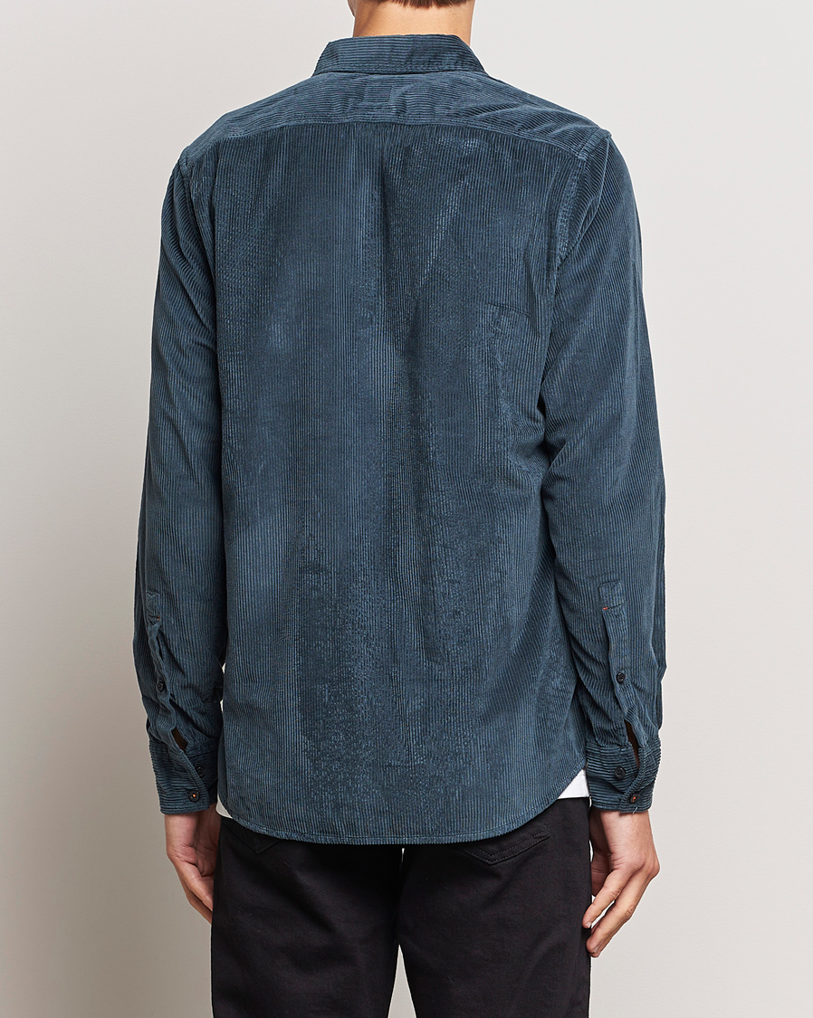 Herr | Skjortor | BOSS ORANGE | Relegant Corduroy Shirt Open Green