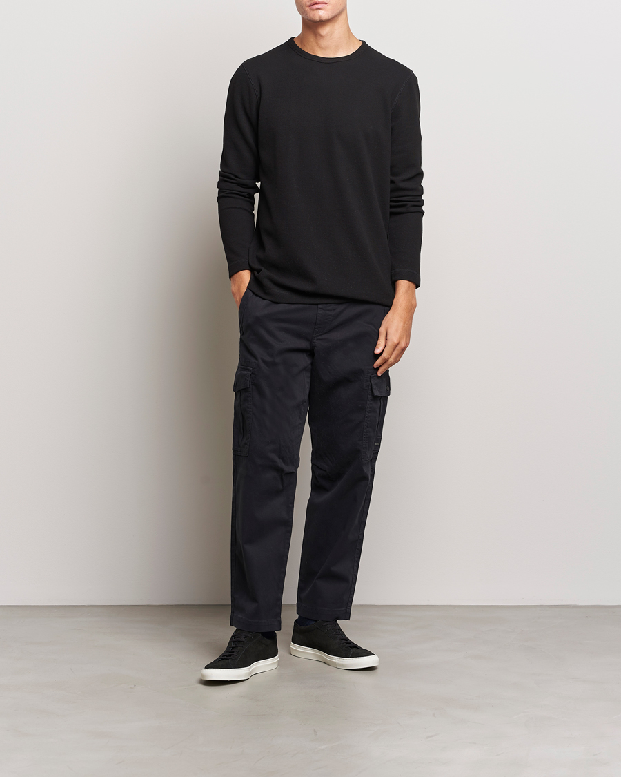 Herr | Byxor | BOSS ORANGE | Sisla Cargo Pants Black