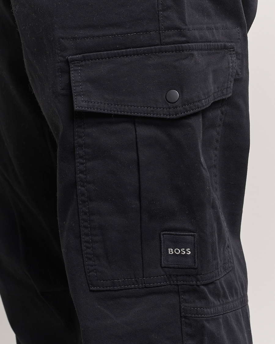 Herr | Byxor | BOSS ORANGE | Sisla Cargo Pants Black