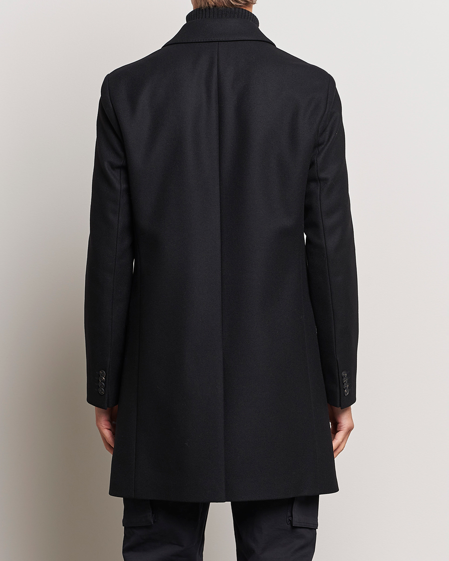 Herr | Jackor | HUGO | Migor Wool Coat Black
