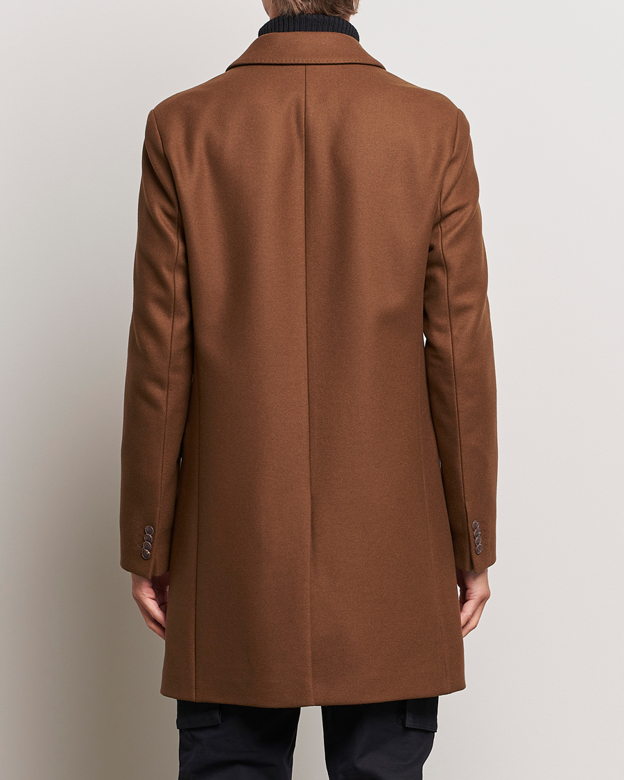 Herr | Jackor | HUGO | Migor Wool Coat Rust
