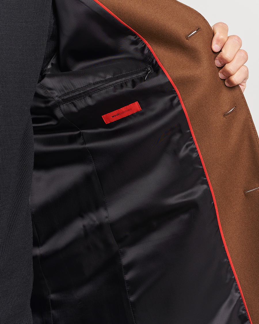 Herr | Jackor | HUGO | Migor Wool Coat Rust