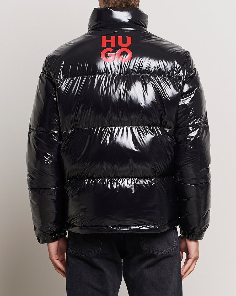 Herr | Jackor | HUGO | Biron Glossy Down Jacket Black