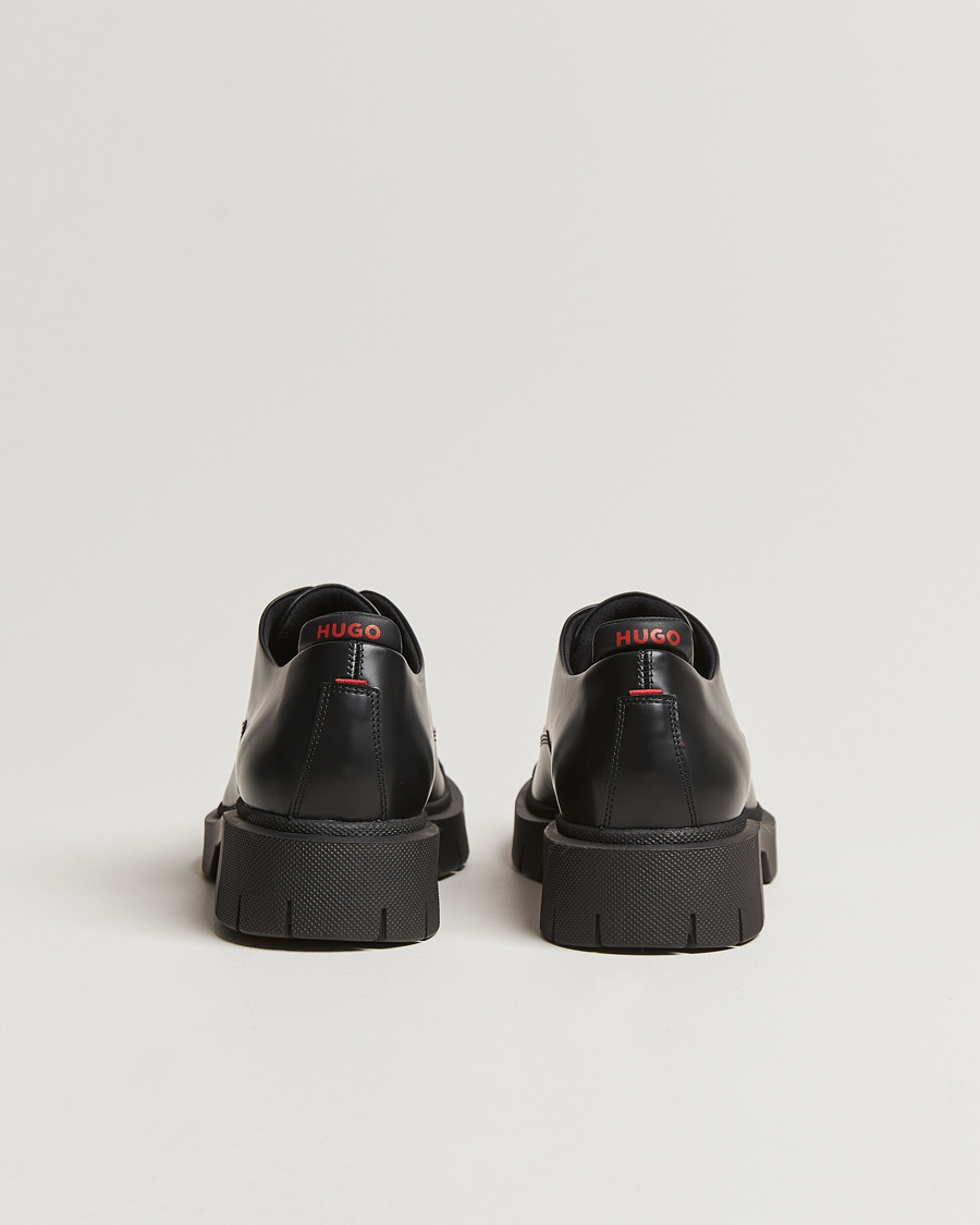 Herr | HUGO Denzel Chunky Leather Derby Black | HUGO | Denzel Chunky Leather Derby Black