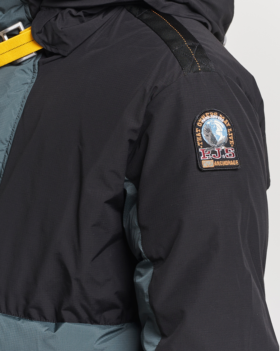 Herr | Jackor | Parajumpers | Ronin Foul Weather Down Parka Black/Green Gables