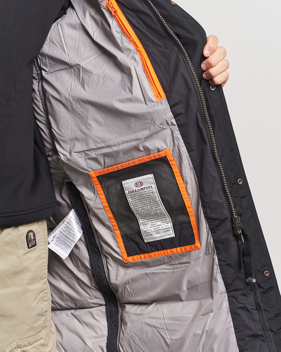 Herr | Jackor | Parajumpers | Long Bear High Fill Power Parka Black