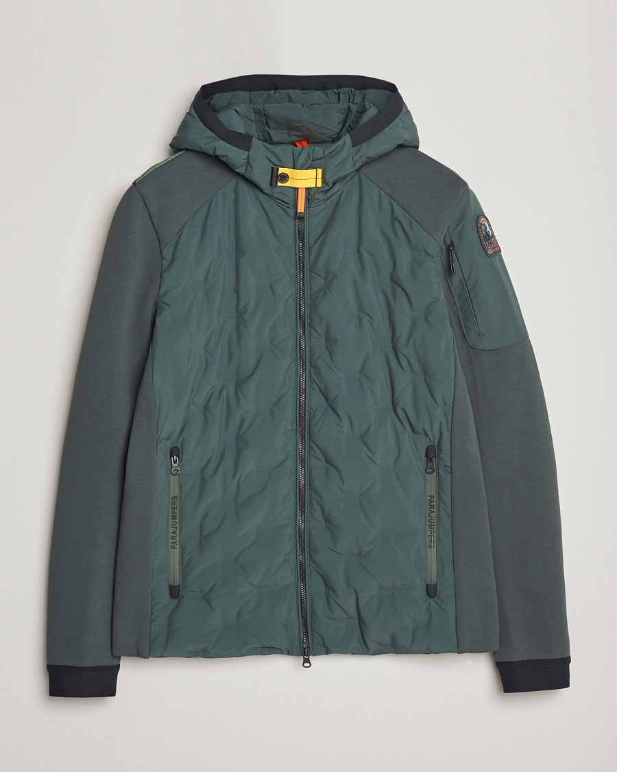 Herr | Jackor | Parajumpers | Benjy Jacquard Hybrid Jacket Green Gables