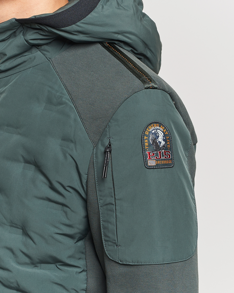 Herr | Jackor | Parajumpers | Benjy Jacquard Hybrid Jacket Green Gables