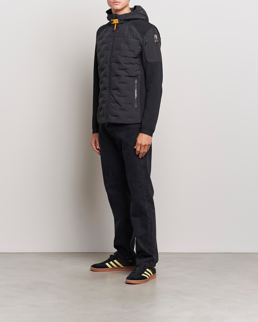 Herr | Jackor | Parajumpers | Benjy Jacquard Hybrid Jacket Black
