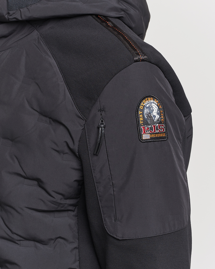 Herr | Jackor | Parajumpers | Benjy Jacquard Hybrid Jacket Black