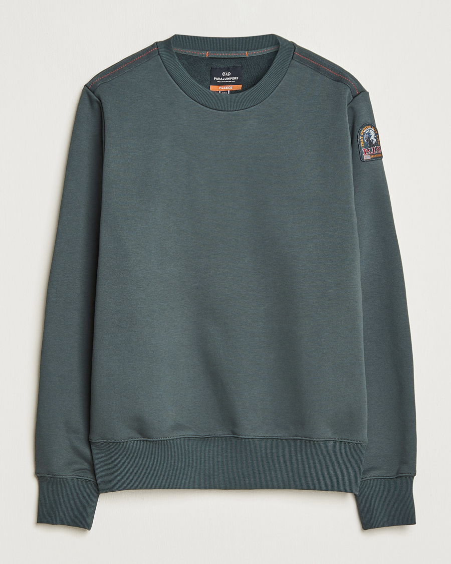 Herr | Tröjor | Parajumpers | K2 Super Easy Crew Neck Sweatshirt Green Gables