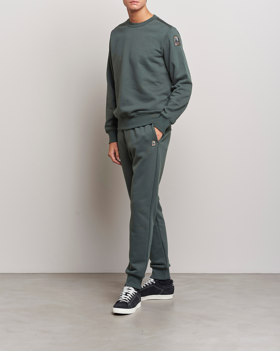 Herr | Tröjor | Parajumpers | K2 Super Easy Crew Neck Sweatshirt Green Gables