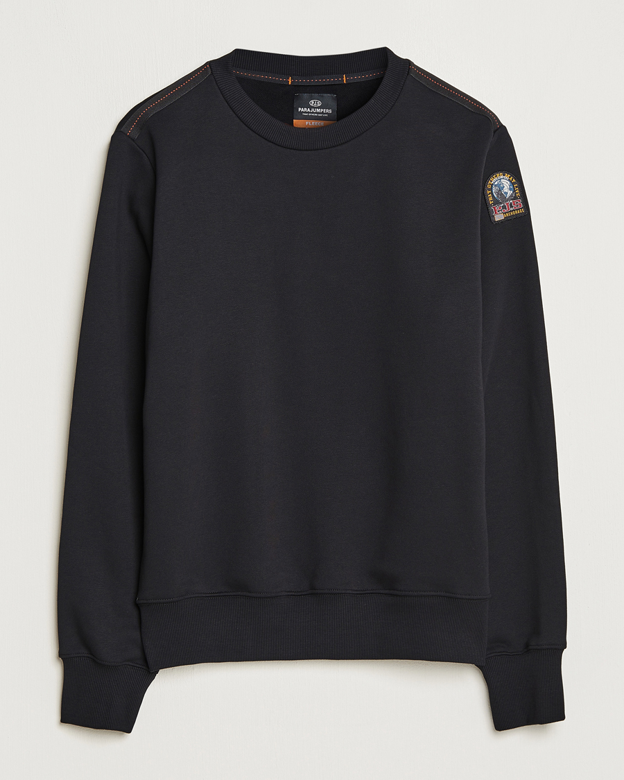 Herr | Tröjor | Parajumpers | K2 Super Easy Crew Neck Sweatshirt Black