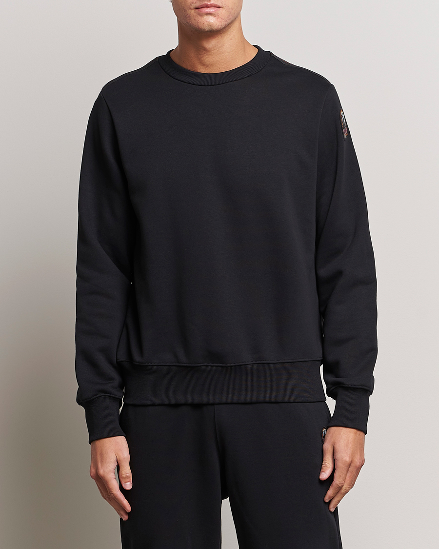 Herr | Tröjor | Parajumpers | K2 Super Easy Crew Neck Sweatshirt Black