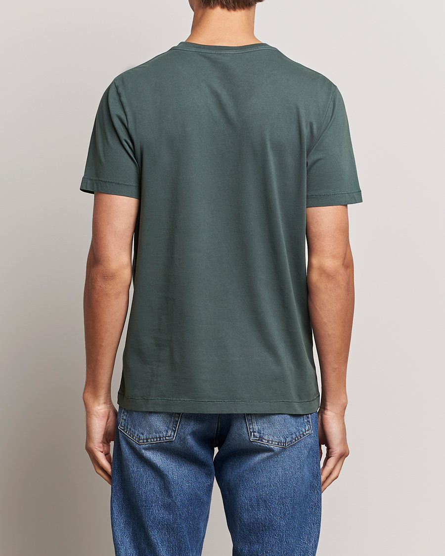 Herr | T-Shirts | Parajumpers | Patch Crew Neck T-Shirt Green Gables