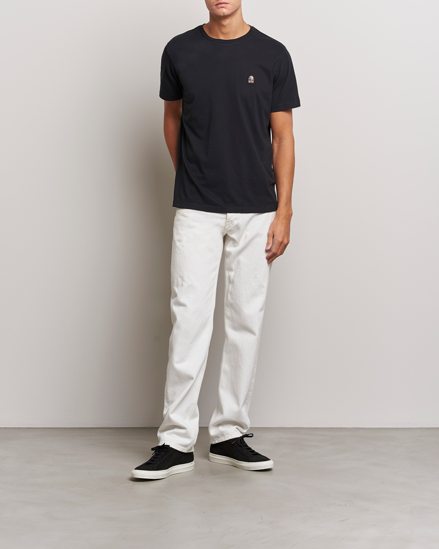 Herr | T-Shirts | Parajumpers | Patch Crew Neck T-Shirt Black
