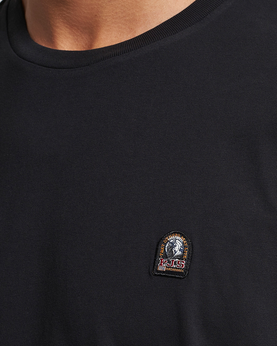 Herr | T-Shirts | Parajumpers | Patch Crew Neck T-Shirt Black
