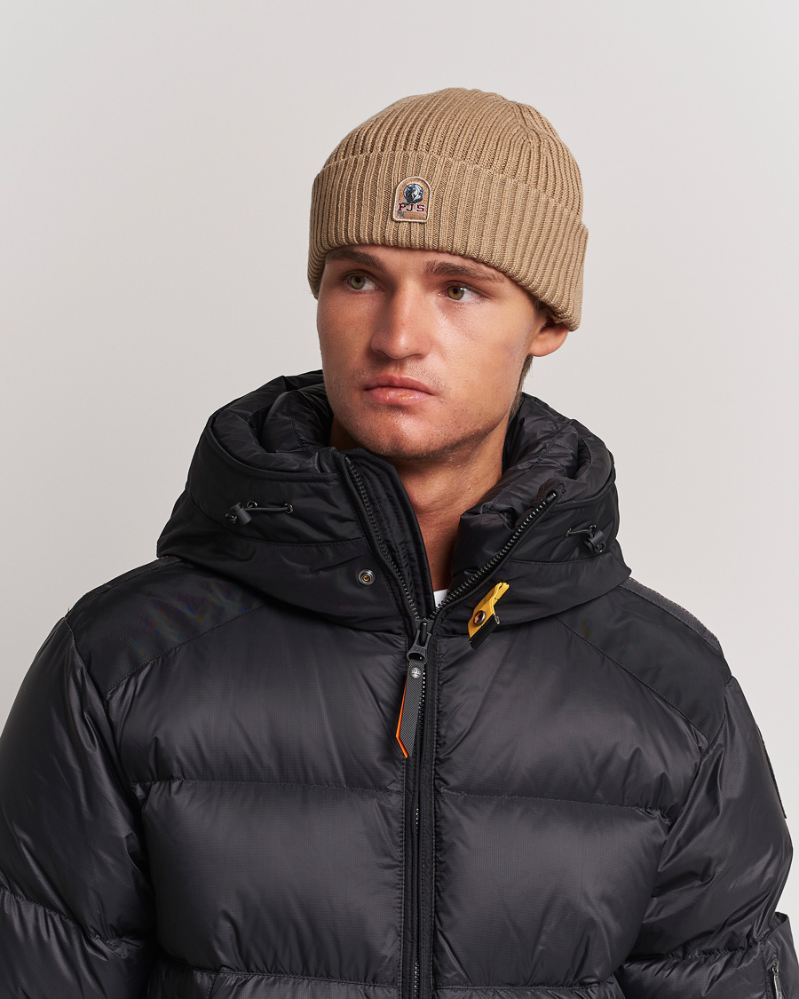 Herr | Parajumpers Ribbed Hat Cappuccino | Parajumpers | Ribbed Hat Cappuccino