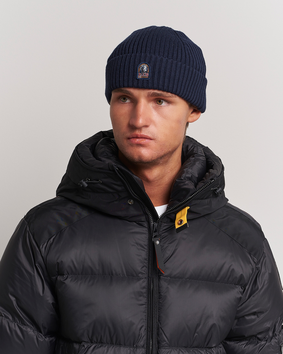 Herr | Parajumpers | Parajumpers | Ribbed Hat Navy