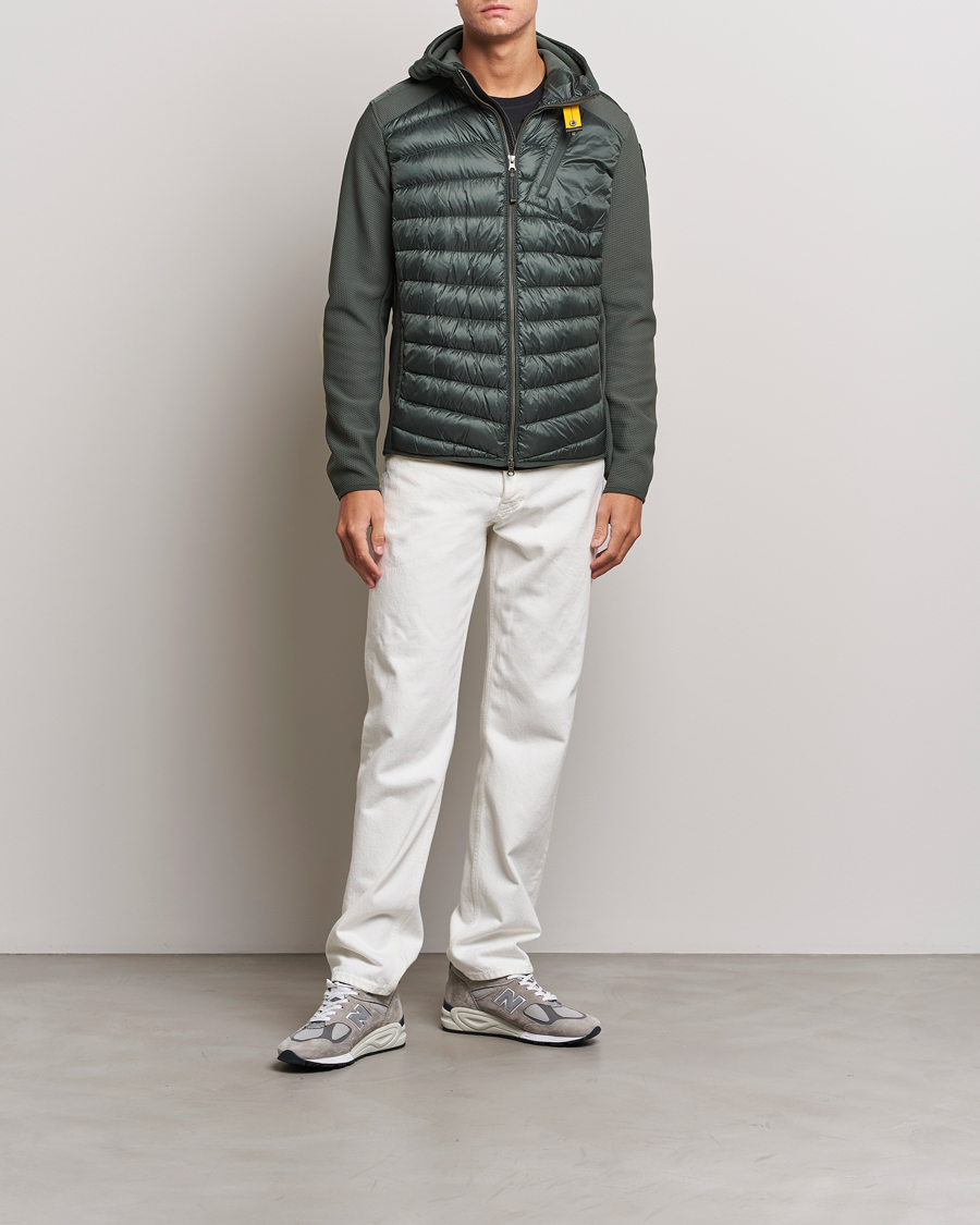Herr | Jackor | Parajumpers | Nolan Hybrid Hooded Jacket Green Gables