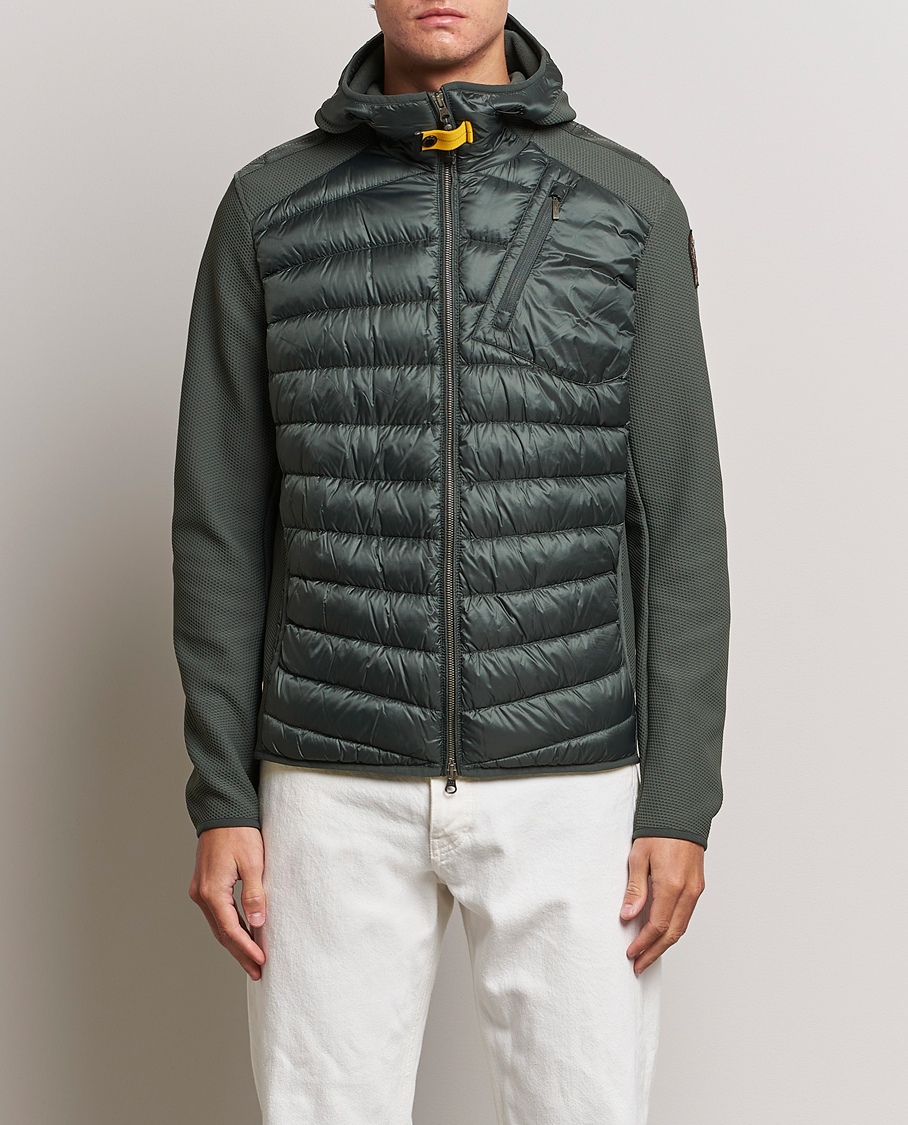 Herr | Jackor | Parajumpers | Nolan Hybrid Hooded Jacket Green Gables