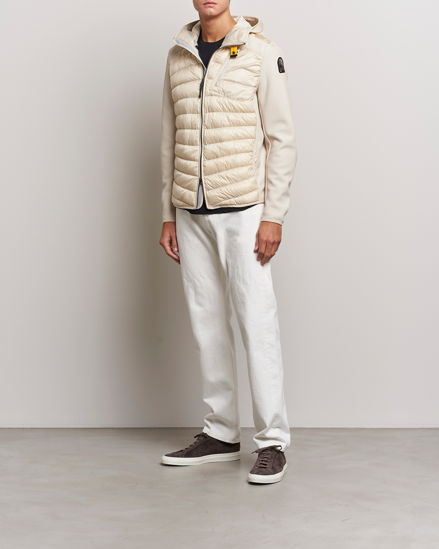 Herr | Jackor | Parajumpers | Nolan Hybrid Hooded Jacket Bone