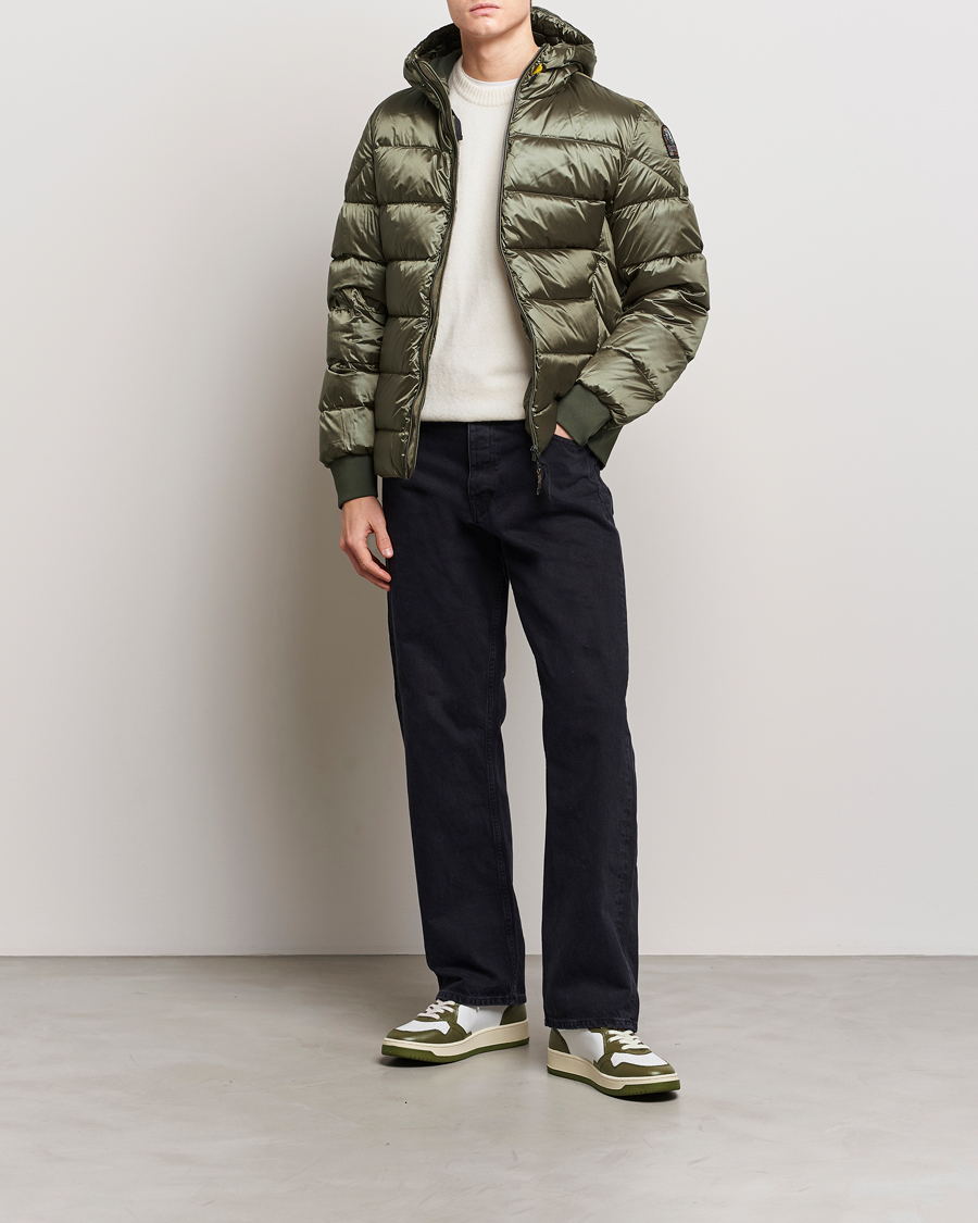 Herr | Jackor | Parajumpers | Pharrell Sheen High Gloss Jacket Toubre Green