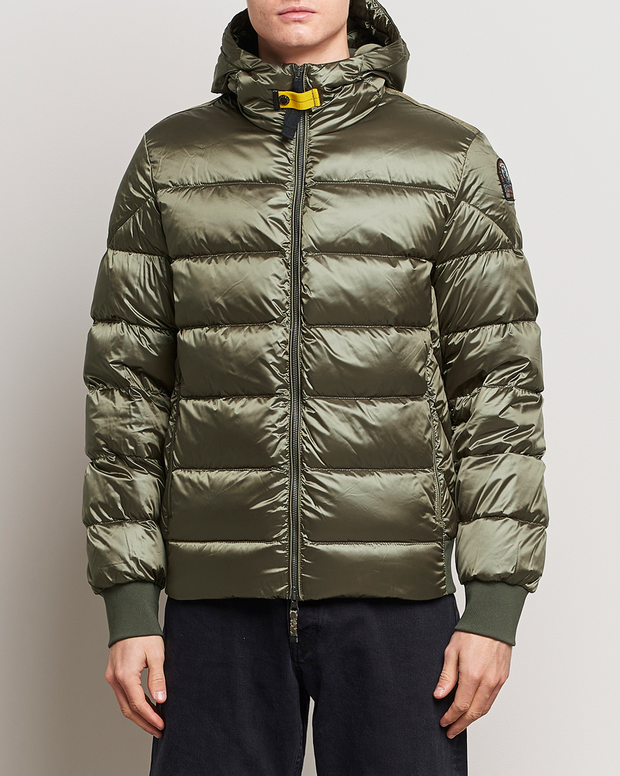 Herr | Jackor | Parajumpers | Pharrell Sheen High Gloss Jacket Toubre Green