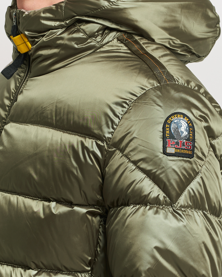 Herr | Jackor | Parajumpers | Pharrell Sheen High Gloss Jacket Toubre Green