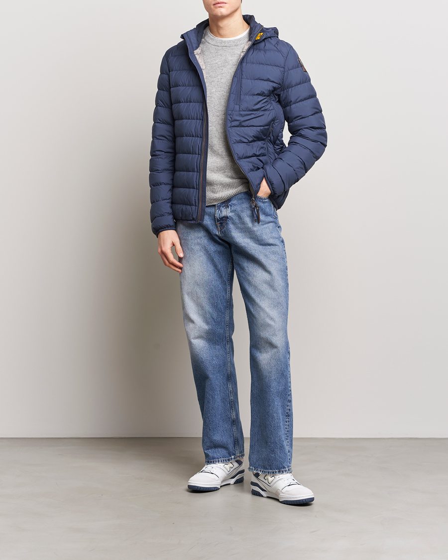 Herr | Jackor | Parajumpers | Last Minute Super Lightweight Hooded Jacket Blue Navy