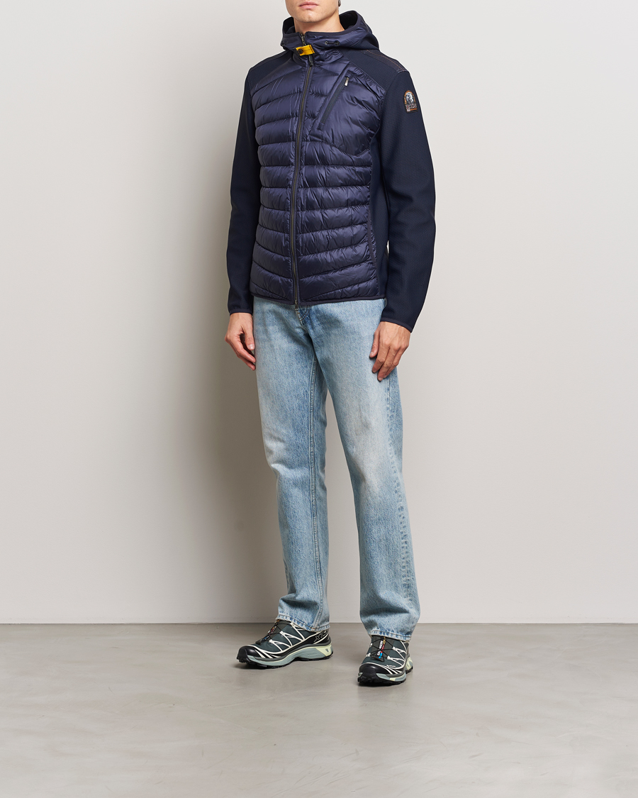 Herr | Jackor | Parajumpers | Nolan Down Hybrid Hooded Jacket Navy