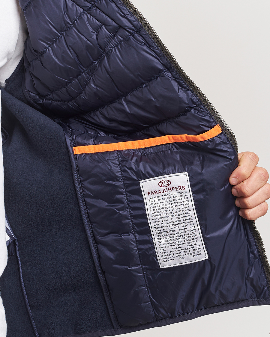 Herr | Jackor | Parajumpers | Nolan Down Hybrid Hooded Jacket Navy