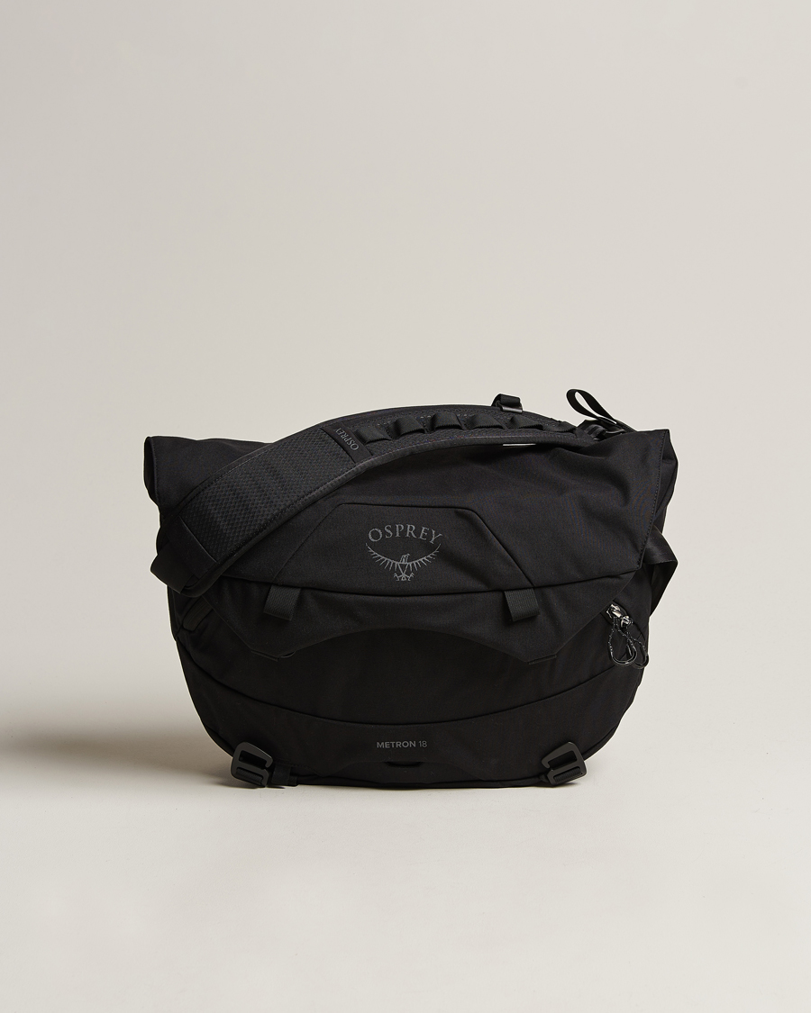 Herr | Osprey Metron 18 Messenger Bag Black | Osprey | Metron 18 Messenger Bag Black